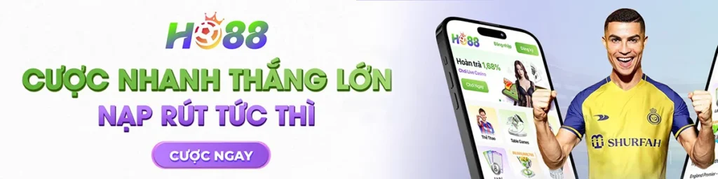 Ho88 nhà cái cá cược trực tuyến hàng đầu Châu Á