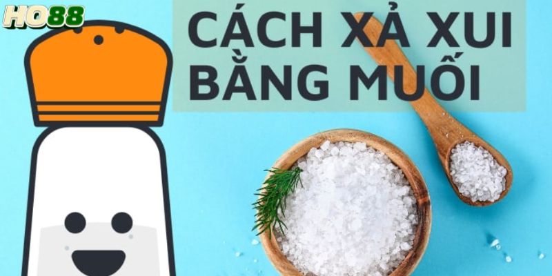 Cách giải đen cờ bạc bằng muối